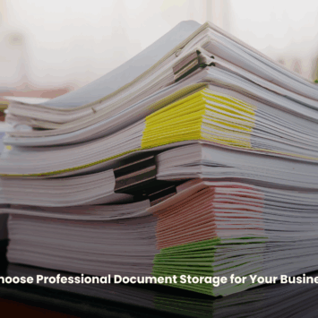 Why Choose Professional Document Storage for Your Business Needs