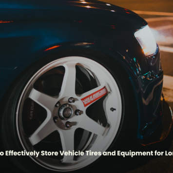 How to Effectively Store Vehicle Tires and Equipment for Longevity